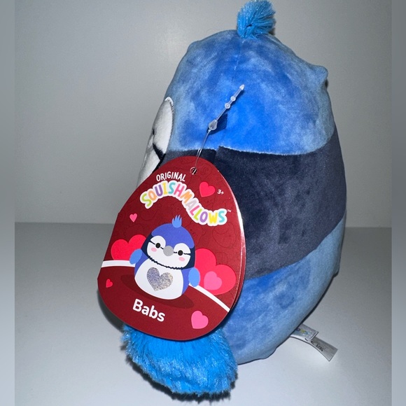 Babs the Blue Jay 8" Valentines 2023 Squishmallow! - Picture 2 of 5